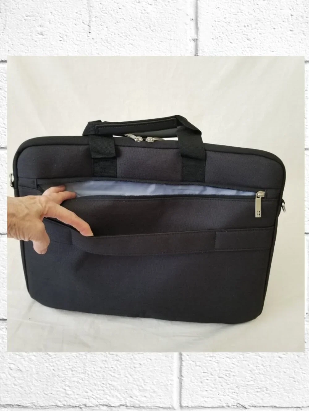 NWOT! Laptop Computer Carrying Case w/Cushioned Lining & Shoulder/Luggage Straps